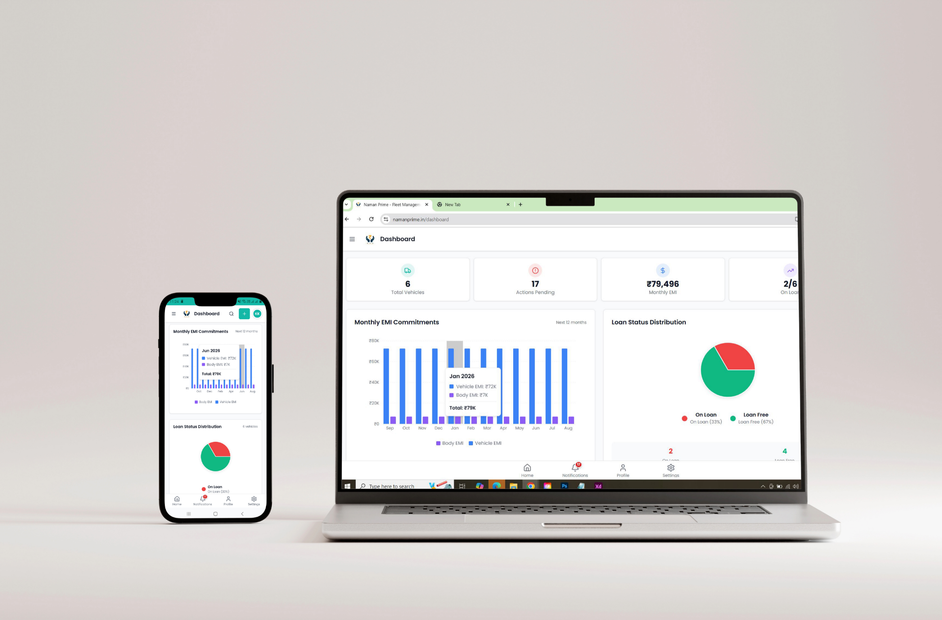Fleet Management Dashboard